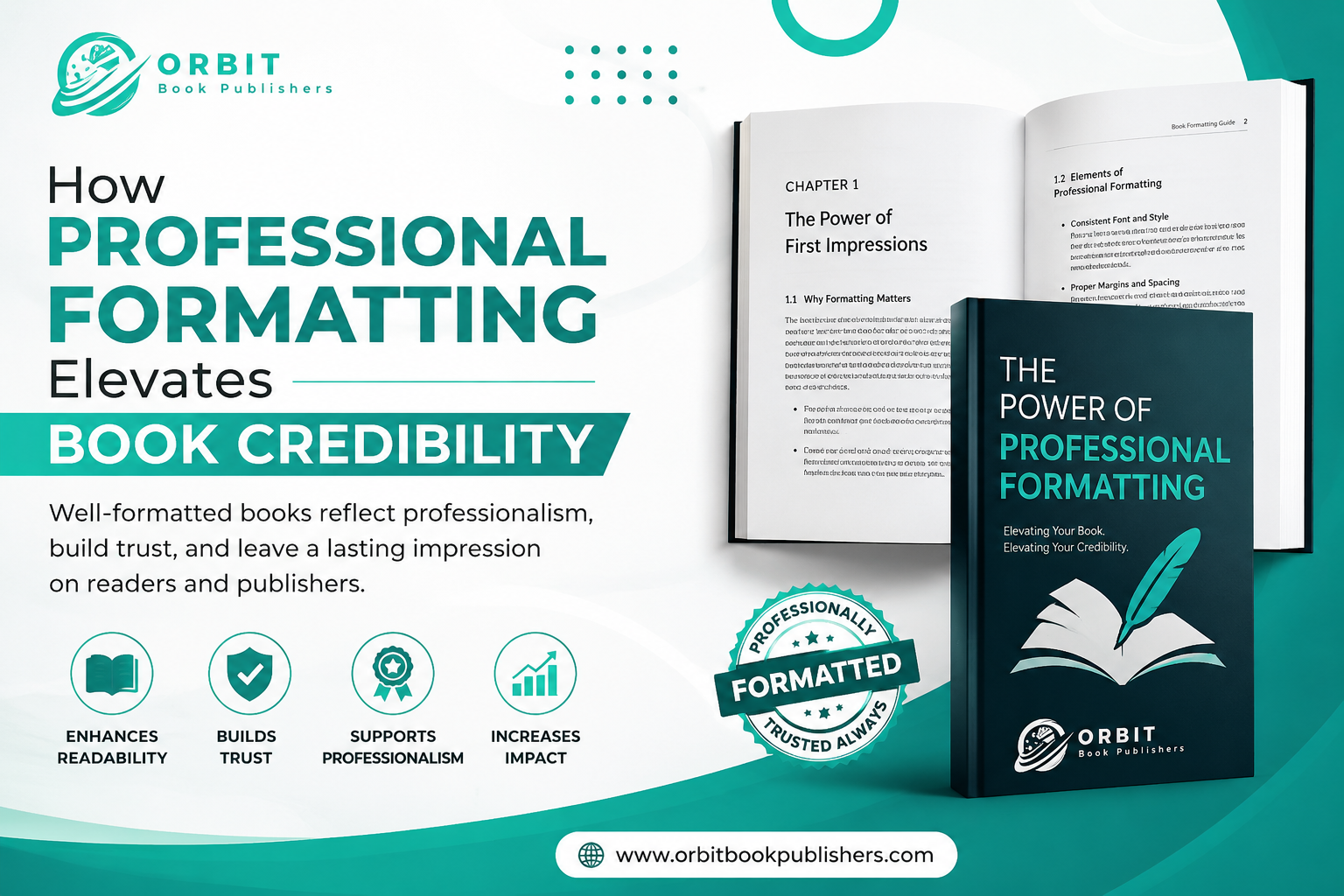 How Professional Formatting Elevates Book Credibility