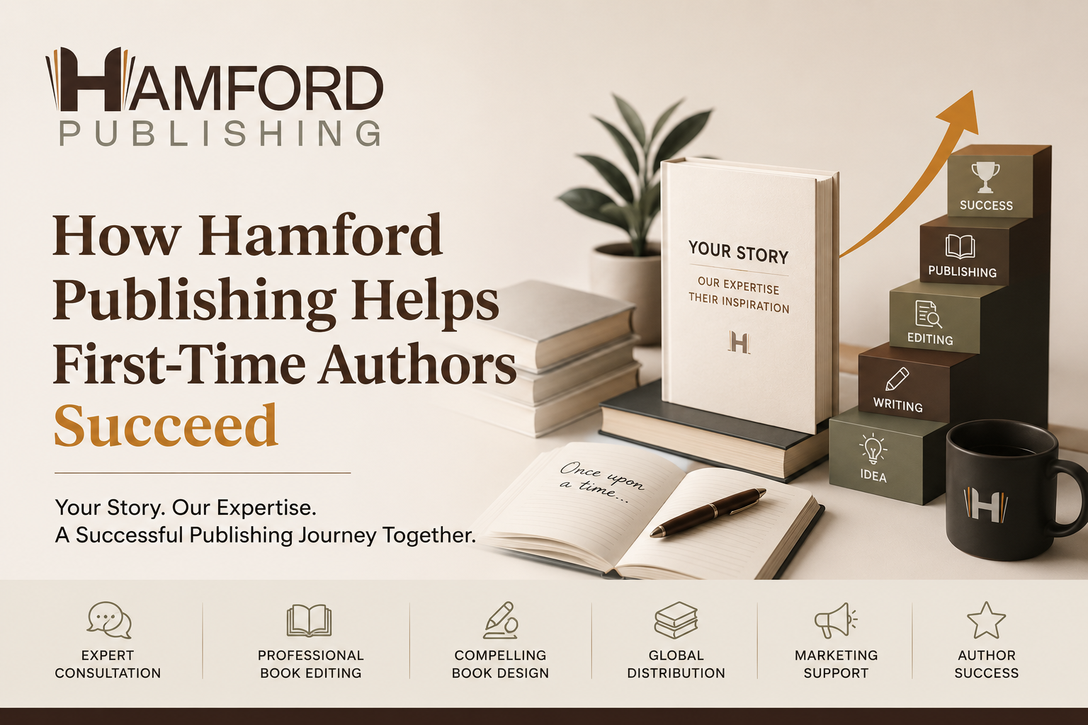 How Hamford Publishing Helps First-Time Authors Succeed