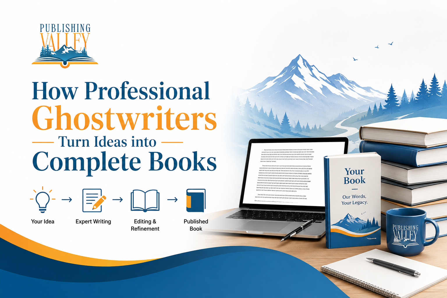 How Professional Ghostwriters Turn Ideas into Complete Books