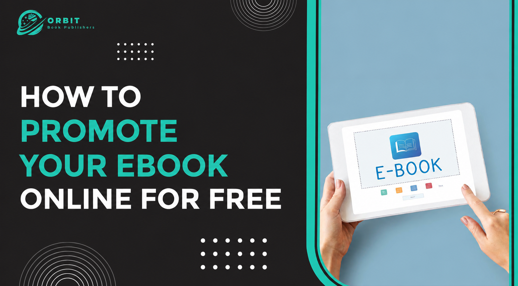 How to Promote Your Ebook Online for Free