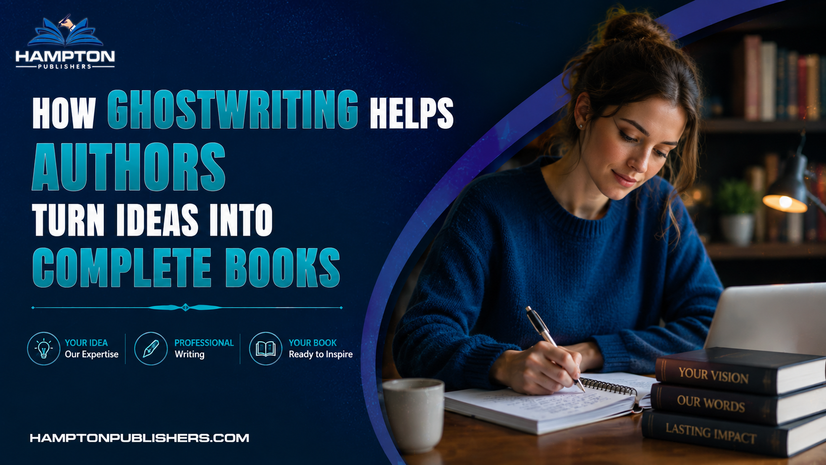 How Ghostwriting Helps Authors Turn Ideas Into Complete Books